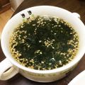 ayaakari's cooksnap of when they made 即席～☆彡　ワカメスープ.