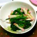 mihamama☆'s cooksnap of when they made レンチンほうれん草のごま和え.