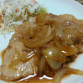 RUMI180's cooksnap of when they made ご飯がススム♡我が家の豚の生姜焼き.