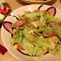 小ねこママもりんちゅ's cooksnap of when they made 【しめじとソーセージのオイスター炒め】.