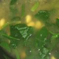 す1222's cooksnap of when they made 小松菜と大豆の味噌汁.