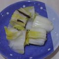 j444's cooksnap of when they made 手作り☆白菜のお漬物.