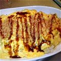 55mint's cooksnap of when they made 豚キャベもや★卵とチーズ焼きお好みソース.
