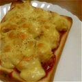 nonnon1222's cooksnap of when they made ツナポテピザトースト.