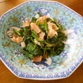 遠野物語's cooksnap of when they made ほうれん草とベーコンの炒めもの.