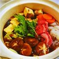 guchiha's cooksnap of when they made 我が家のすき焼きの食べ方♪.