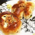 そらくぅマリン's cooksnap of when they made くるみとクリームチーズのパン.