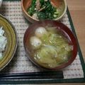 mingming79423's cooksnap of when they made 超簡単！白菜入り鶏団子スープ♡.