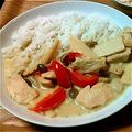 kazumeiap's cooksnap of when they made 市販ペーストで簡単☆グリーンカレー.