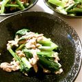 ひろmamaさん's cooksnap of when they made 小松菜とツナの和え物.
