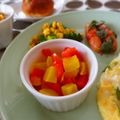 まろんかふぇ's cooksnap of when they made パプリカマリネ✿マーマレードとレモン汁で.