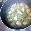 いなまよちゃん's cooksnap of when they made 大根と鶏団子の中華スープ♪.