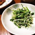 ♡みさきち♡'s cooksnap of when they made ＊減塩*水菜とじゃこのサッと炒め＊.
