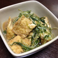 日翔ママ's cooksnap of when they made とっても簡単　☆　厚揚げ水菜煮込み.