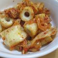 daikanon's cooksnap of when they made ちくわのキムチ炒め～キムちくわ♪.