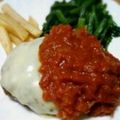 こりり姫's cooksnap of when they made イタリアンチーズハンバーグ.