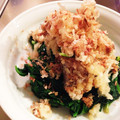 pepopi's cooksnap of when they made ほうれん草おひたし✿鯖缶大根おろしのせ✿.