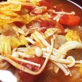 zipnzippy's cooksnap of when they made ピリ辛トマト鍋.