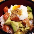 reracise's cooksnap of when they made 和えるだけ！簡単アボガドサーモン丼.