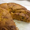 BYU's cooksnap of when they made 炊飯器でかぼちゃケーキ.