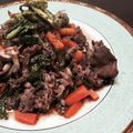 milletury's cooksnap of when they made 牛肉と菜の花のバルサミコ炒め.