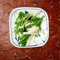 うさうさまろん's cooksnap of when they made 水菜と長芋のナムル風サラダ.