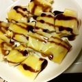 くみょくみょ's cooksnap of when they made 餃子の皮deバナナパイ.