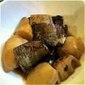 minash's cooksnap of when they made 圧力鍋で★にしんと里芋の煮物.