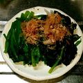 ヤミーヤムヤム's cooksnap of when they made 加熱はレンジで!!ほうれん草のお浸し.