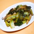 Jock's cooksnap of when they made ★チンゲン菜とエリンギのぽん酢炒め★.