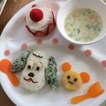 すいかﾁｬﾝ's cooksnap of when they made 1歳の誕生日にプレートランチ.