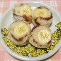 みんとこ's cooksnap of when they made ♡バナナジャム餡ロールサンド♡.