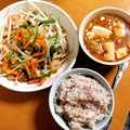 みつべー's cooksnap of when they made 本格☆麻婆豆腐☆～もやしでかさ増し♪～.