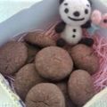 noricon63's cooksnap of when they made 簡単＊米粉のココアビスケット.