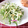 ヒロビリー's cooksnap of when they made 水菜の胡麻マヨネーズ和え.