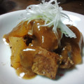 hirotyaa's cooksnap of when they made 豚ヒレと大根の中華風コーラ煮込み✿.