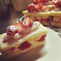 ふくちゃりー's cooksnap of when they made いちごのミルフィーユ.