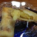 クック7SDSGH☆'s cooksnap of when they made 春巻きの皮で作るお菓子♫バナナ春巻き❀.
