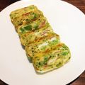 raspberryjam's cooksnap of when they made お弁当に！ベーコンとブロッコリーの卵焼き.
