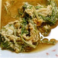 まえぽん☆'s cooksnap of when they made 水菜の卵とじ.
