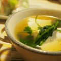 kurumi25's cooksnap of when they made おぼろ豆腐でエスニックスープ.