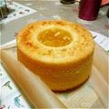 2DD's cooksnap of when they made ふわふわシフォンケーキ♡.