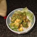 didiko's cooksnap of when they made ５分で出来る☆アボカドとレタスの簡単丼.