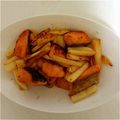まるこ1007's cooksnap of when they made 鮭と長いものササッと炒め.