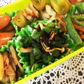 うさぎ姫っこ's cooksnap of when they made お弁当に◆ピーマンとエノキの塩昆布和え◆.