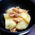 chakami's cooksnap of when they made カブとツナの煮物.