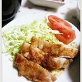 ＴＯＭＯＷＡＴ's cooksnap of when they made 鶏肉のポン生姜焼き.