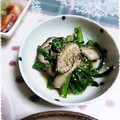 ＴＯＭＯＷＡＴ's cooksnap of when they made ３分で！春菊としいたけの炒めもの.