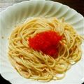 toRakana's cooksnap of when they made 絶品！大好きな☆とびっこクリームパスタ☆.