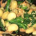 す1222's cooksnap of when they made ほうれん草と大豆の白ごま和え.